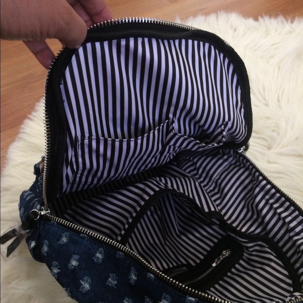 NWT MMS Design Studios Stone Washed Backpack - Picture 6 of 8